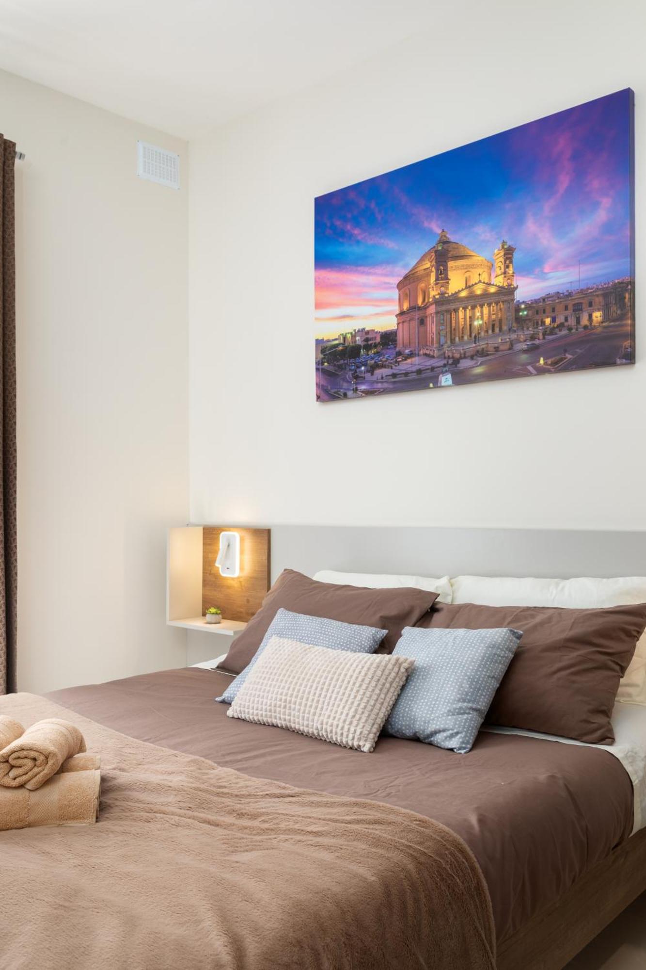 Edka Suites - Modern Sunlit 2Bd Apartments With Balconies - Close To Sliema Promenade, St Julian'S & St Georges Bay Gzira Exterior foto