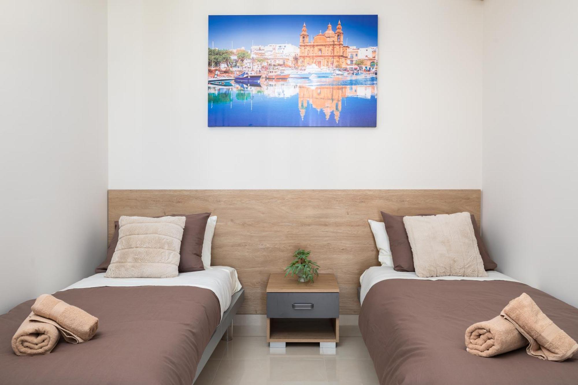 Edka Suites - Modern Sunlit 2Bd Apartments With Balconies - Close To Sliema Promenade, St Julian'S & St Georges Bay Gzira Exterior foto