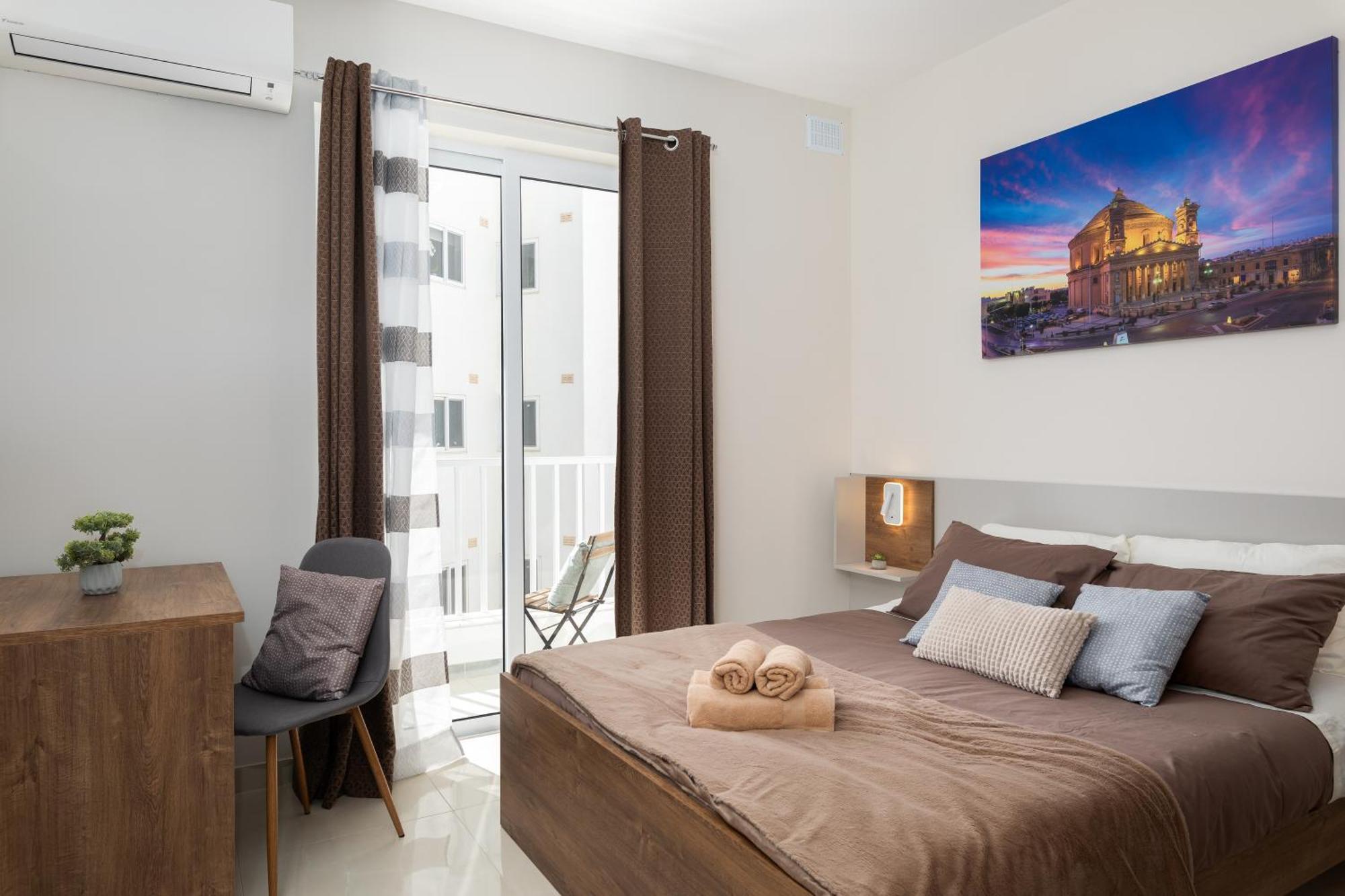 Edka Suites - Modern Sunlit 2Bd Apartments With Balconies - Close To Sliema Promenade, St Julian'S & St Georges Bay Gzira Exterior foto