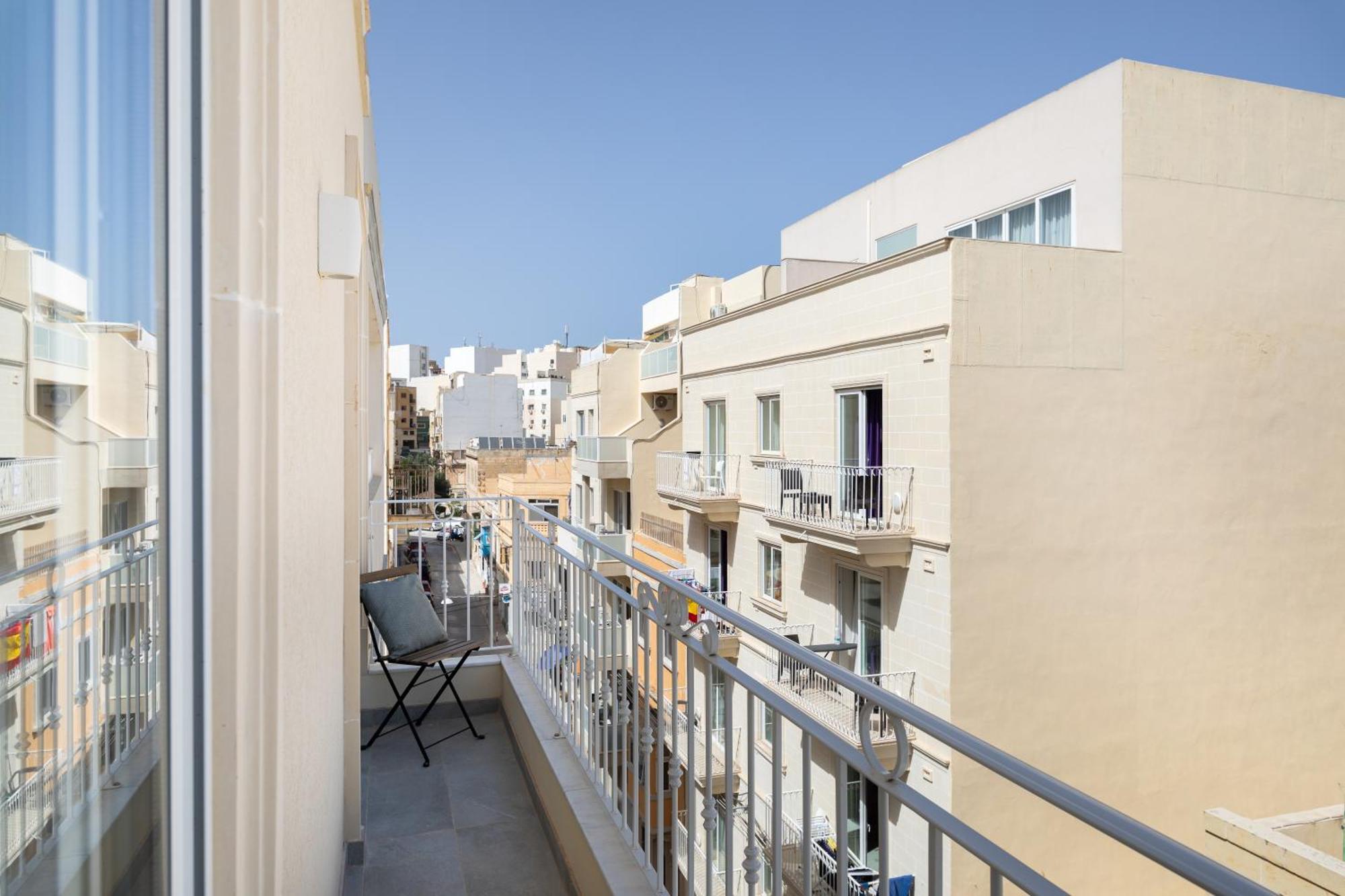 Edka Suites - Modern Sunlit 2Bd Apartments With Balconies - Close To Sliema Promenade, St Julian'S & St Georges Bay Gzira Exterior foto