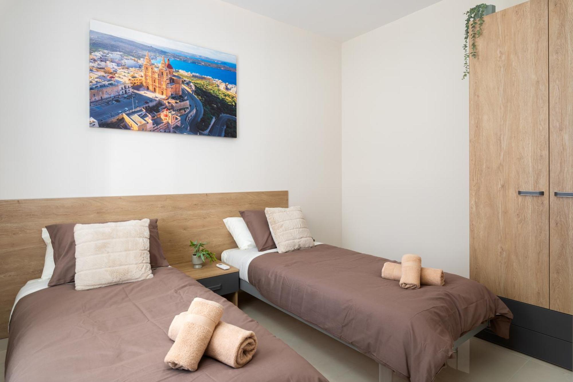 Edka Suites - Modern Sunlit 2Bd Apartments With Balconies - Close To Sliema Promenade, St Julian'S & St Georges Bay Gzira Exterior foto