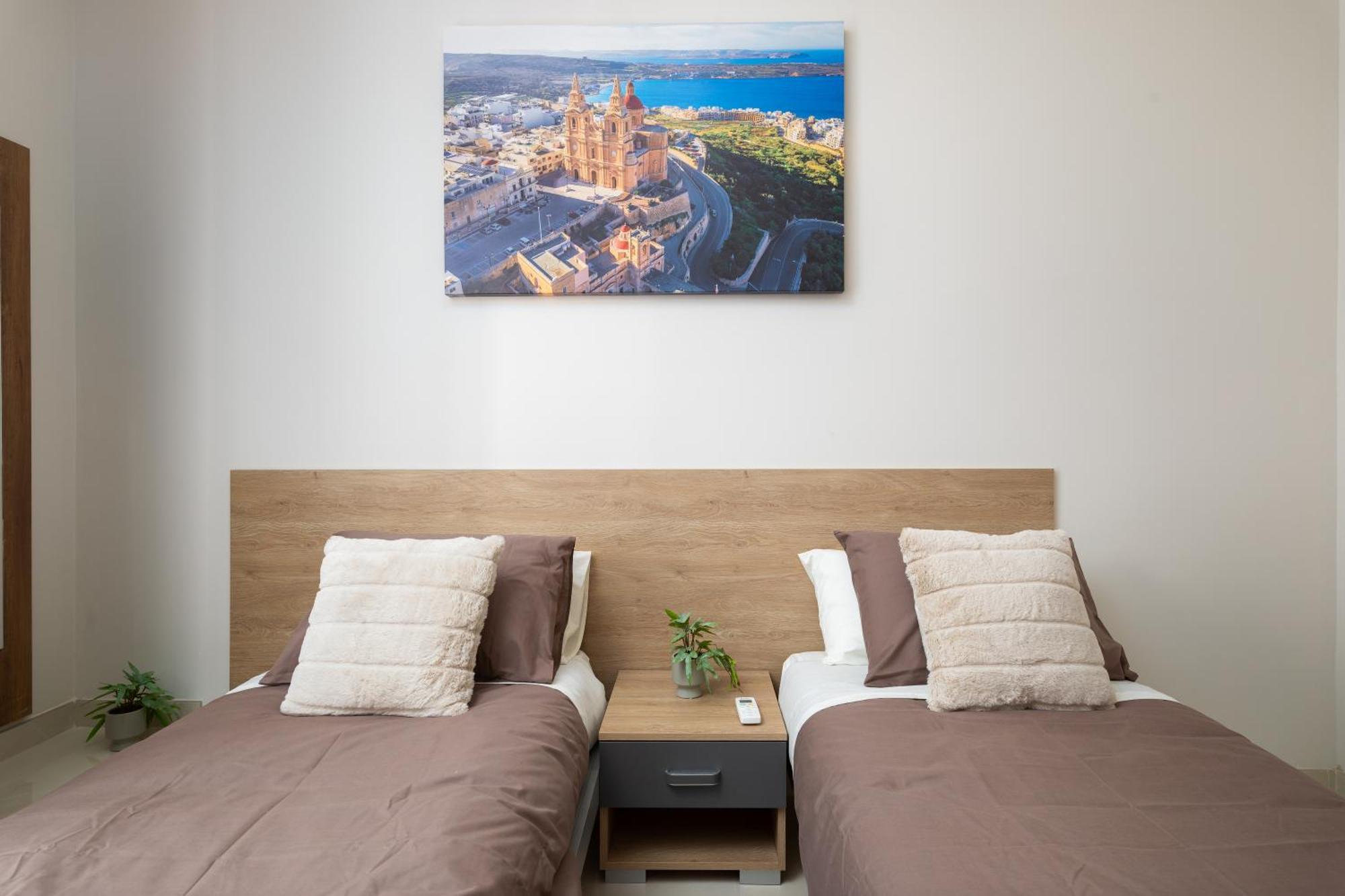 Edka Suites - Modern Sunlit 2Bd Apartments With Balconies - Close To Sliema Promenade, St Julian'S & St Georges Bay Gzira Exterior foto