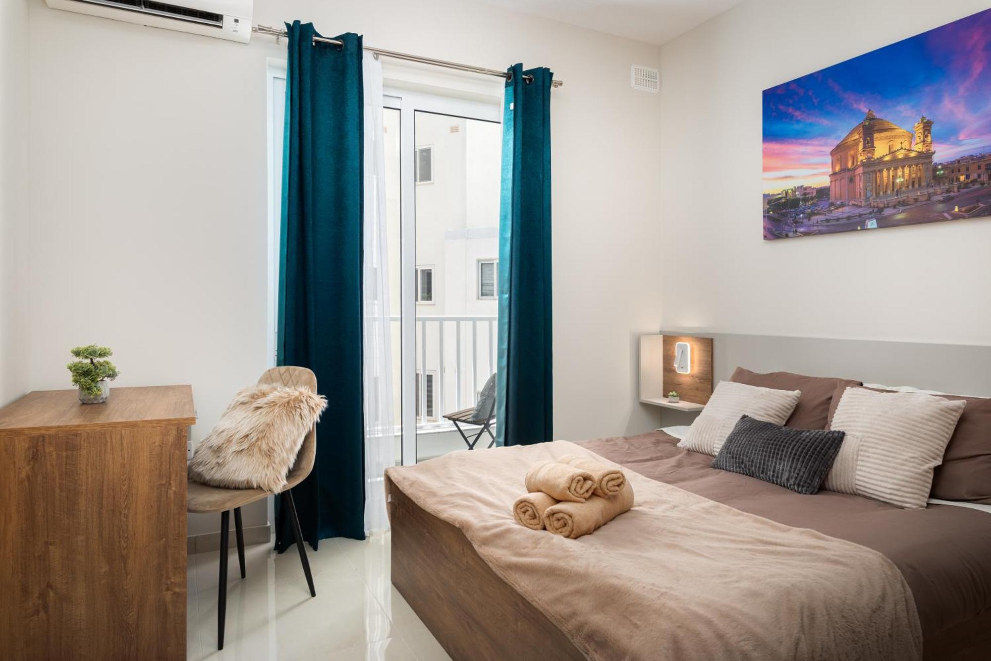Edka Suites - Modern Sunlit 2Bd Apartments With Balconies - Close To Sliema Promenade, St Julian'S & St Georges Bay Gzira Exterior foto