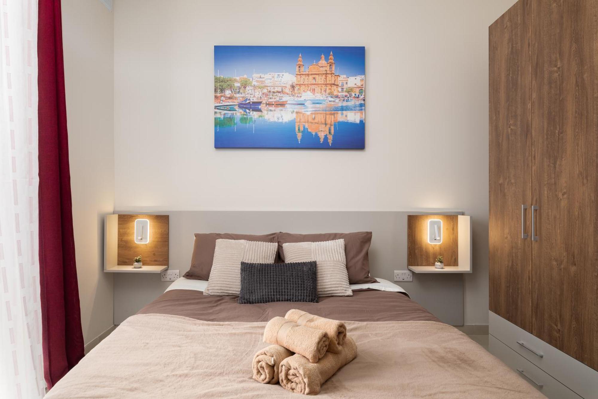 Edka Suites - Modern Sunlit 2Bd Apartments With Balconies - Close To Sliema Promenade, St Julian'S & St Georges Bay Gzira Exterior foto