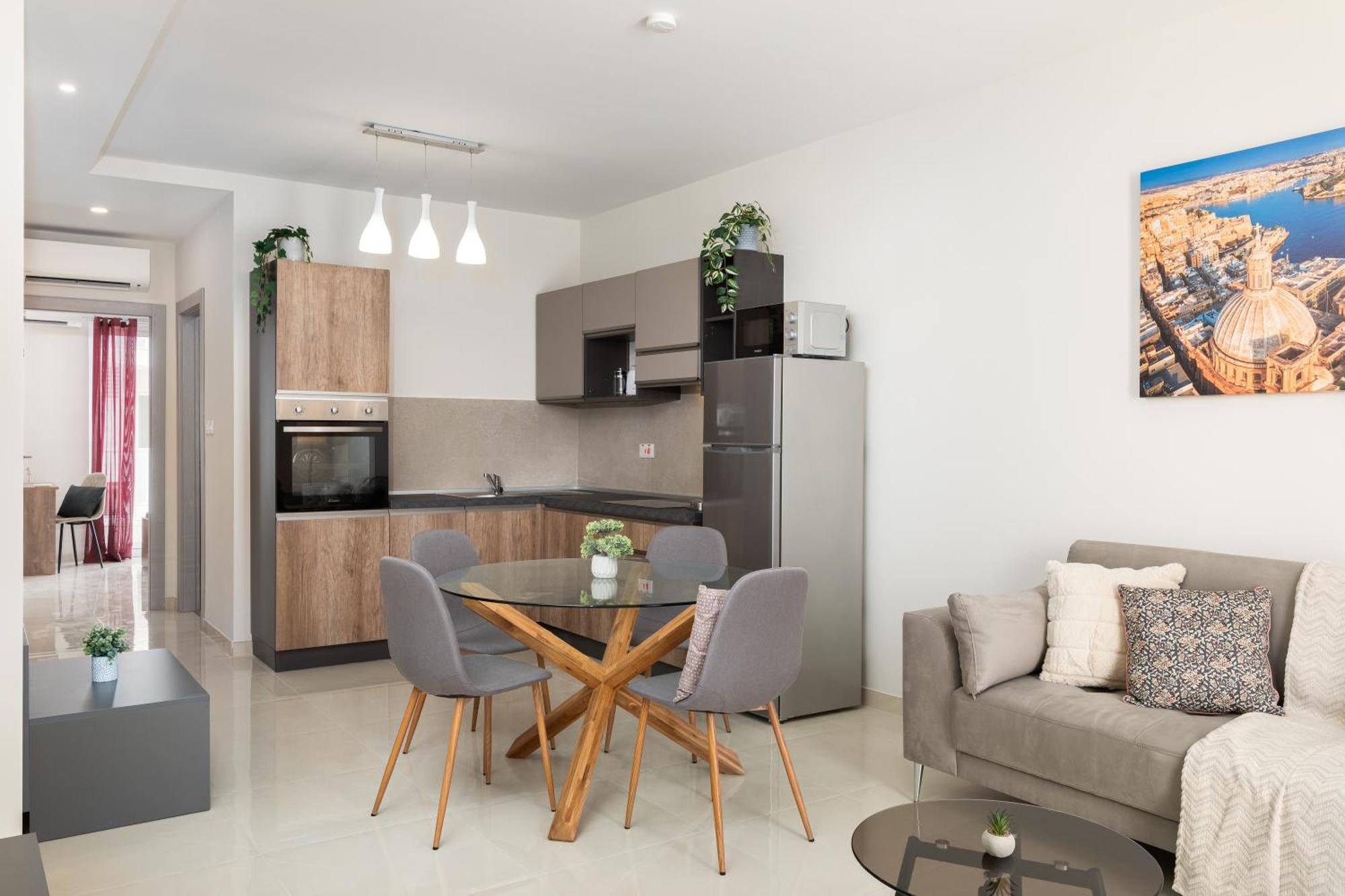 Edka Suites - Modern Sunlit 2Bd Apartments With Balconies - Close To Sliema Promenade, St Julian'S & St Georges Bay Gzira Exterior foto